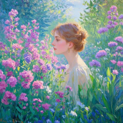 Monet Garden Style
